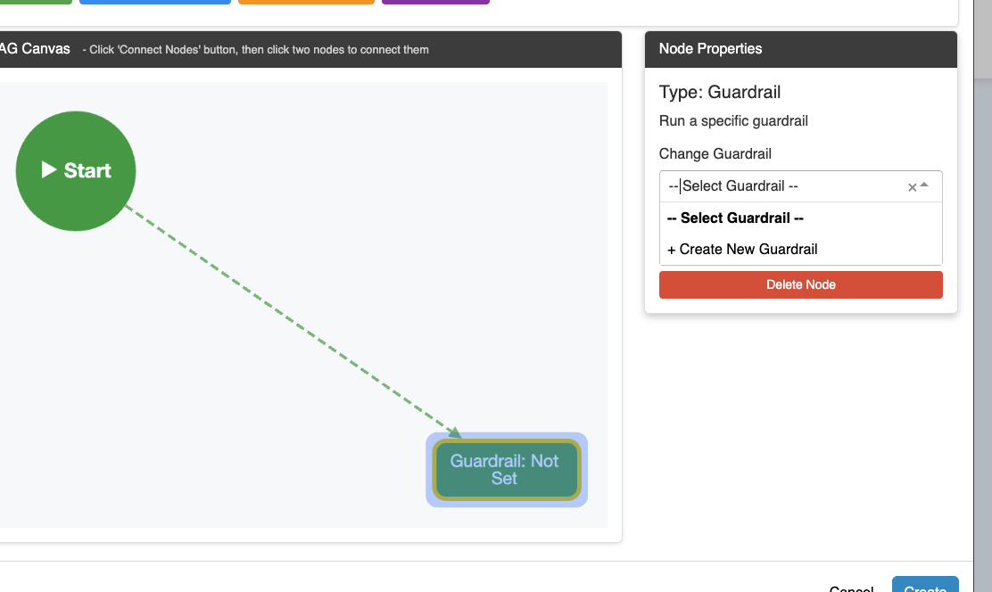 DAG Node Properties
