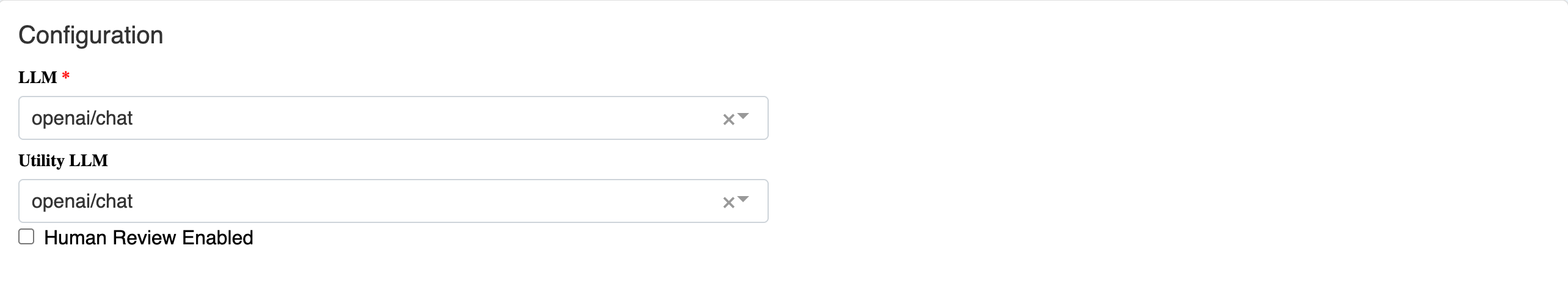 Policy Rules Configuration